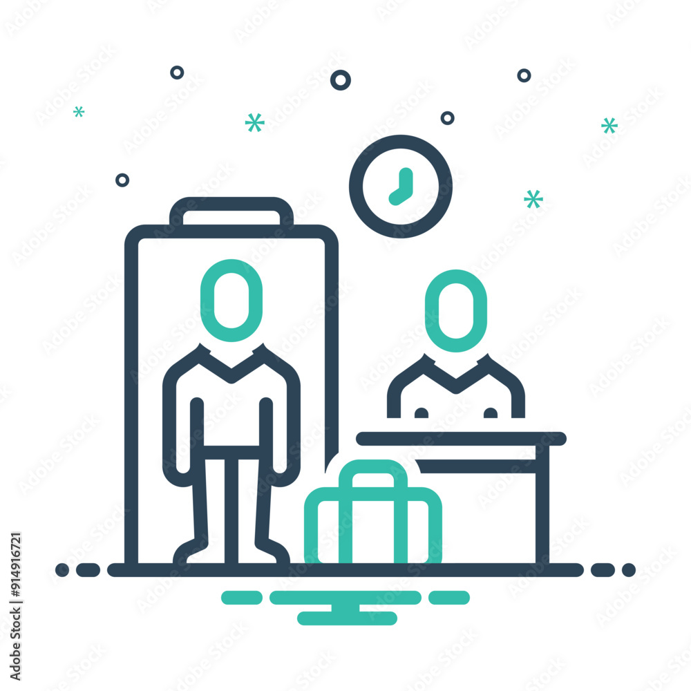 Mix icon for check in Mix icon for check in
