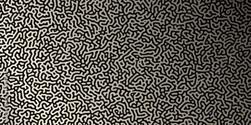 Abstract Reaction-diffusion or Turing pattern natural texture, in a coral grey gradient colour scheme. Linear design with biological shapes.Organic lines in memphis. abstract turing organic wallpaper.
