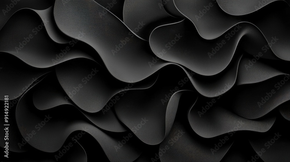 Obraz premium Abstract forms, intricate details, monochrome tones Background