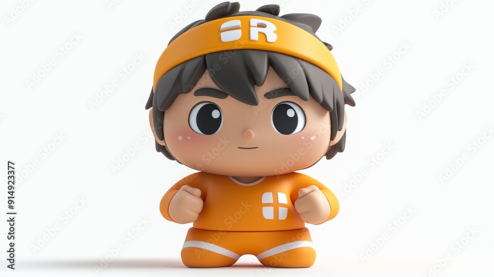 240801 40. Adorable clay focused athlete with arm bands, full body, facing front, very small dot black eyes style, preparing for discus throw competition, Retro Colors, color 3D clay icon, Blender 240801 40. Adorable clay focused athlete with arm bands, full body, facing front, very small dot black eyes style, preparing for discus throw competition, Retro Colors, color 3D clay icon, Blender