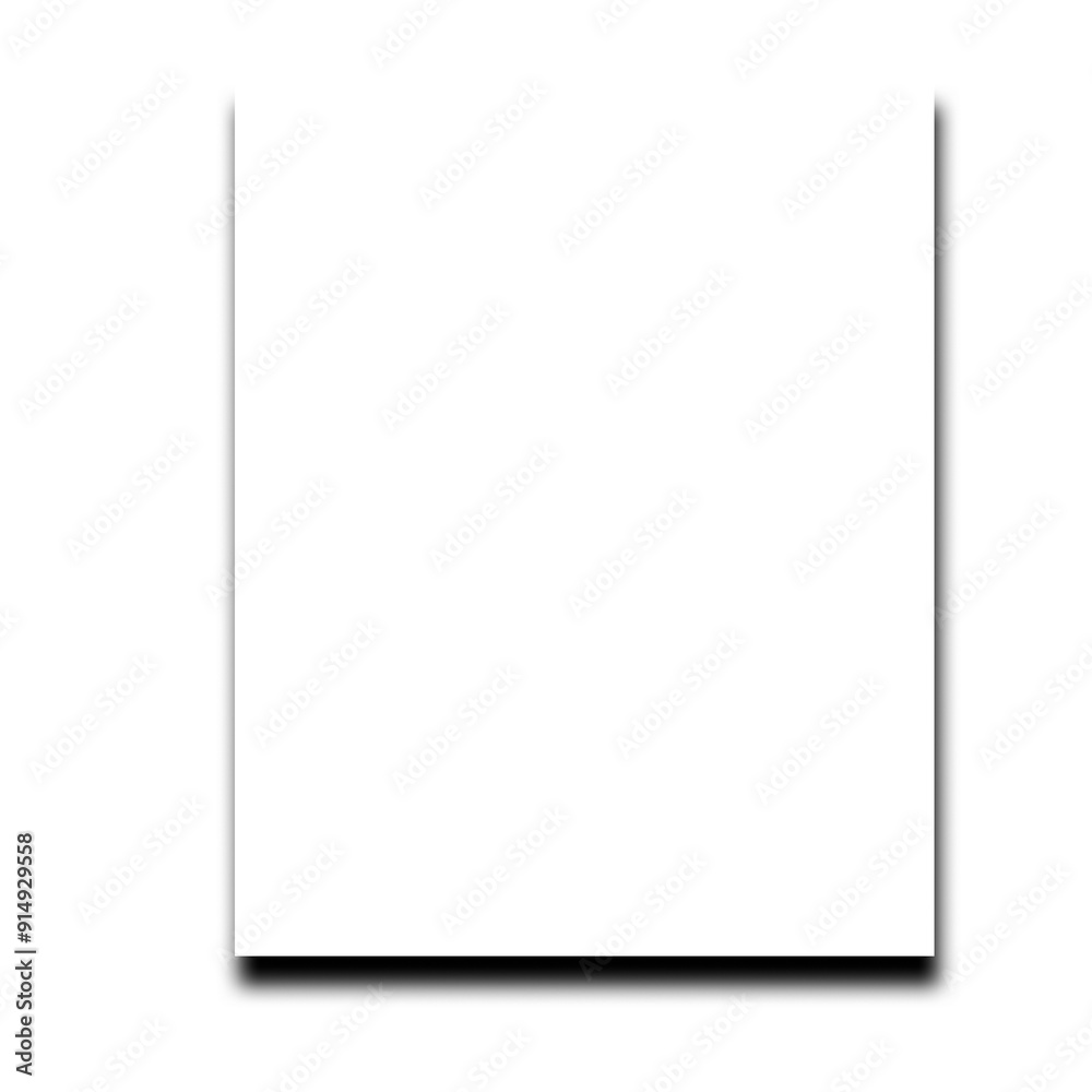 Realistic rectangle shadow and shadow effect. Poster, flyer, business ...