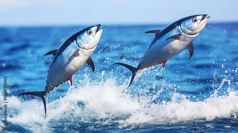 Obraz premium tuna in water