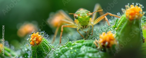 Endangered plants providing food for rare insects in a delicate ecosystem, flora food chain endangered, plantinsect interaction