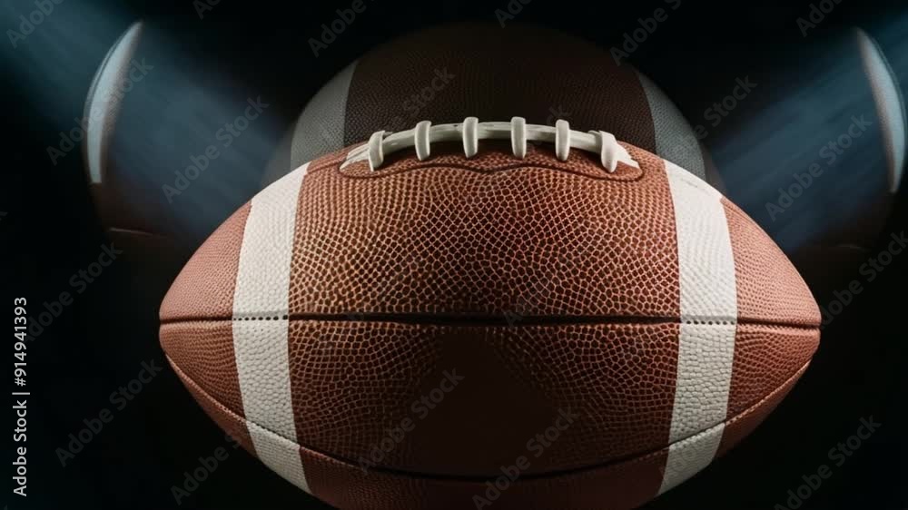 american football ball on the ground american football ball on the ground