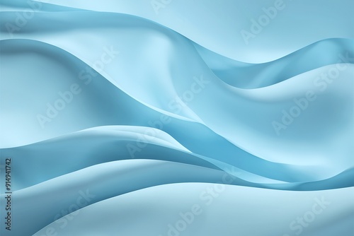 Light blue background with area for graphic elements