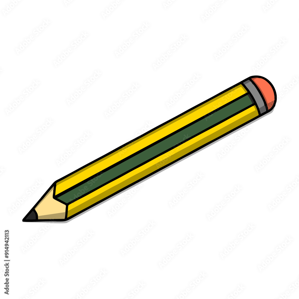 Pens pencil in holder Pens pencil in holder