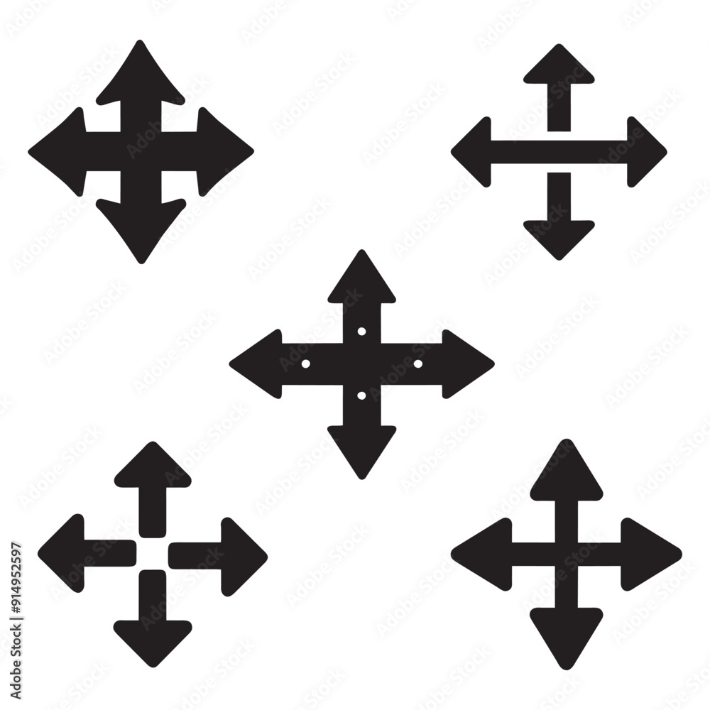 set of arrows set of arrows