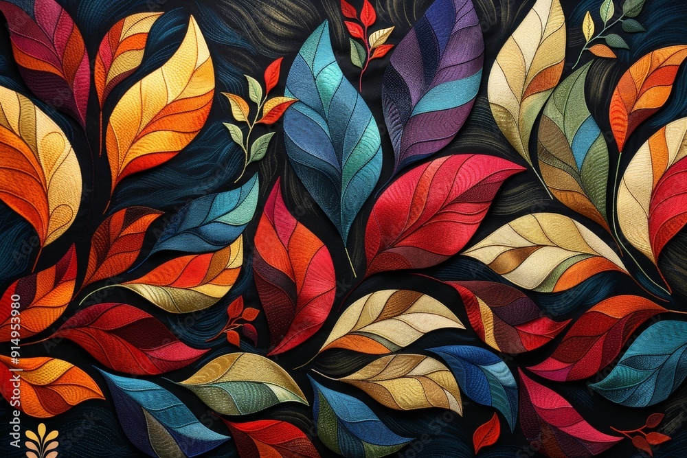 A detailed abstract pattern with intricate lines and a rich, warm color palette A detailed abstract pattern with intricate lines and a rich, warm color palette