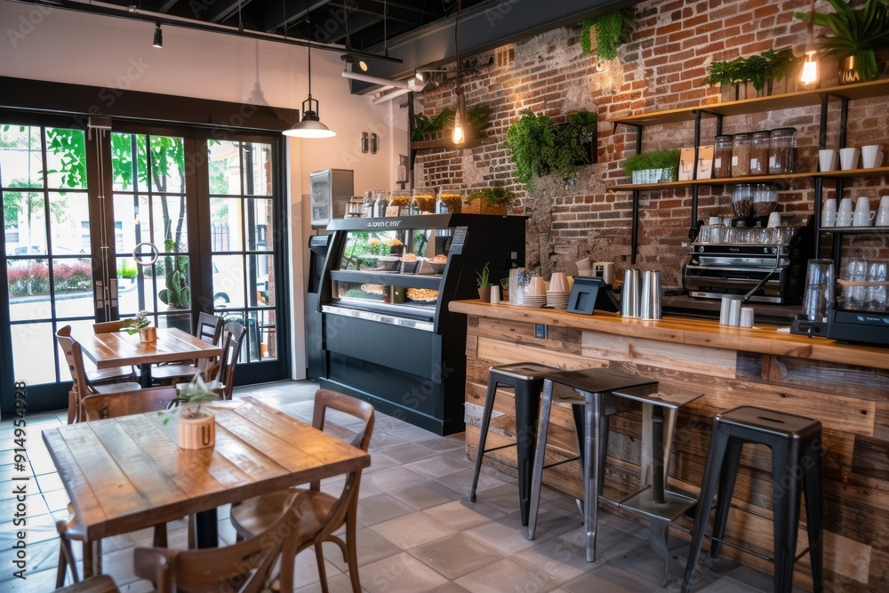 Enjoy a classic and rustic cafe experience with a fully vegan menu Enjoy a classic and rustic cafe experience with a fully vegan menu