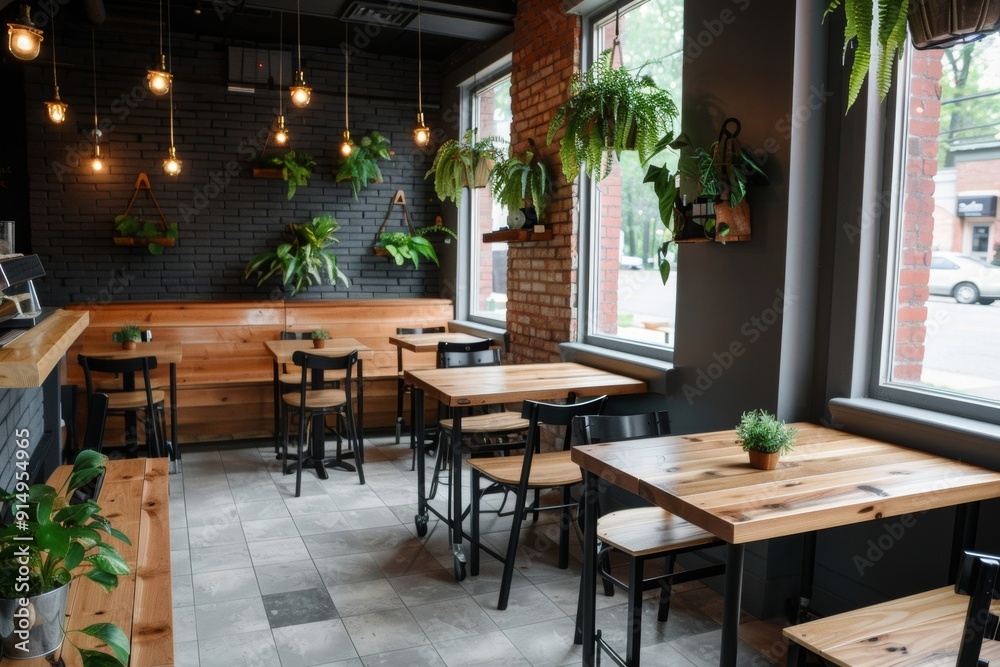 Enjoy a classic and rustic cafe experience with a fully vegan menu Enjoy a classic and rustic cafe experience with a fully vegan menu