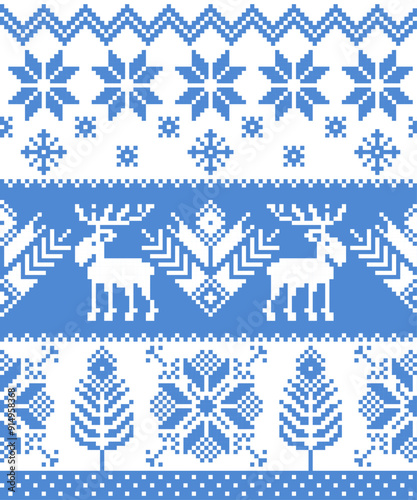 Christmas abstract art background, print, fabric, handmade, embroidery, Pixel pattern, seamless Geometric ethnic oriental, wallpaper, clothing, wrapping, Batik, fabric, and illustration embroidery.