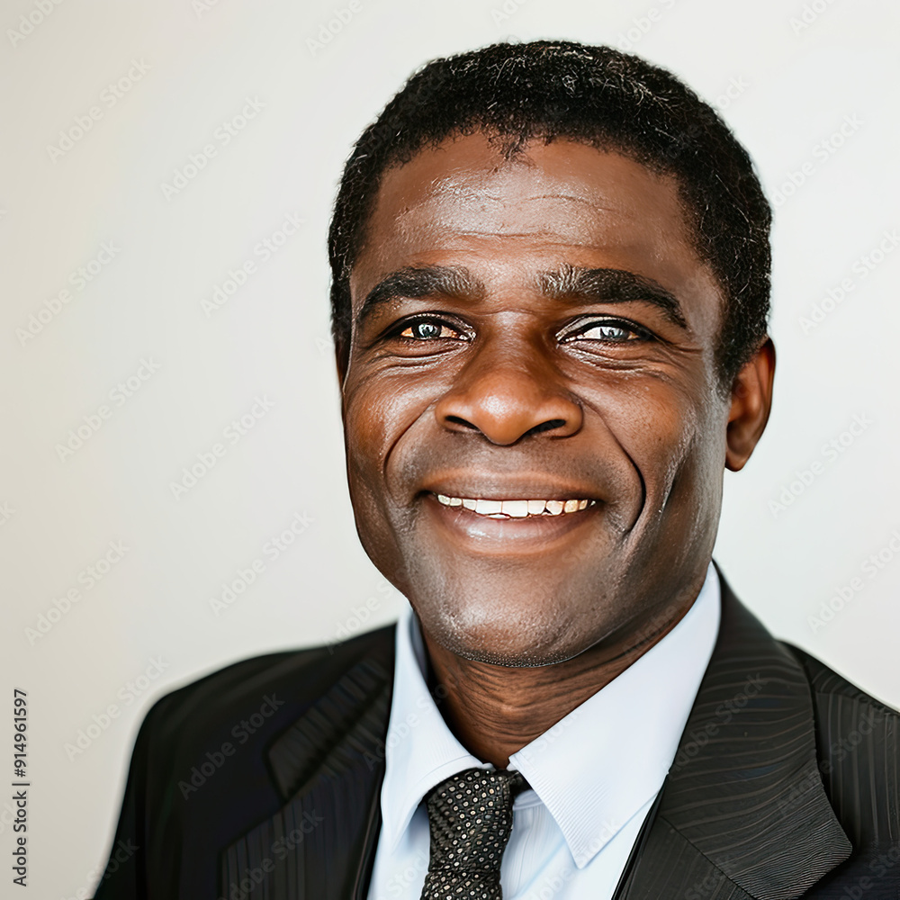 Corporate Leader with a Confident Smile Corporate Leader with a Confident Smile