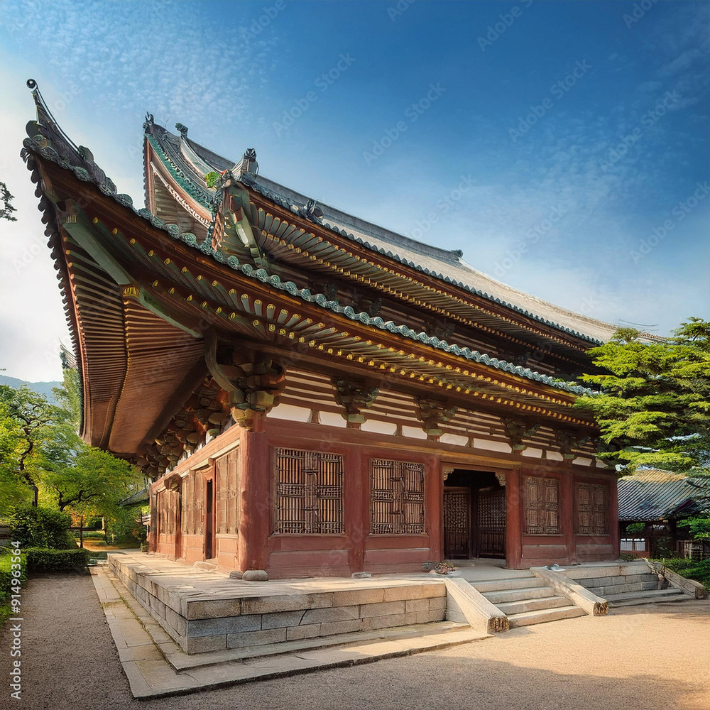 Fototapeta premium 고즈넉한 사찰