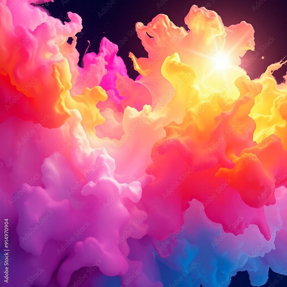 rainbow splash,watercolor,spray-paint style,background rainbow splash,watercolor,spray-paint style,background