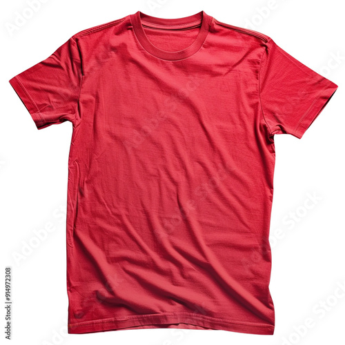 Blank red t-shirt clip art