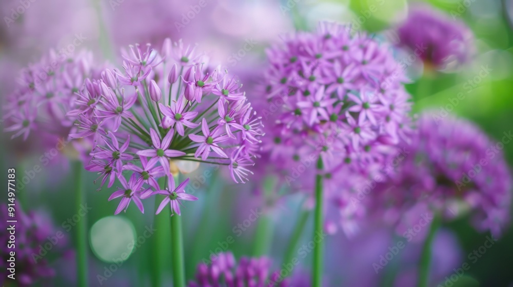 Close-up of a Delicate Pink Flower Cluster Close-up of a Delicate Pink Flower Cluster
