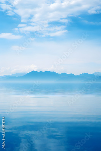 sky with mountains landscape abstract graphic poster background