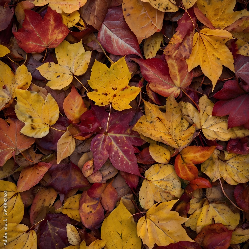 Obraz premium autumn leaves background
