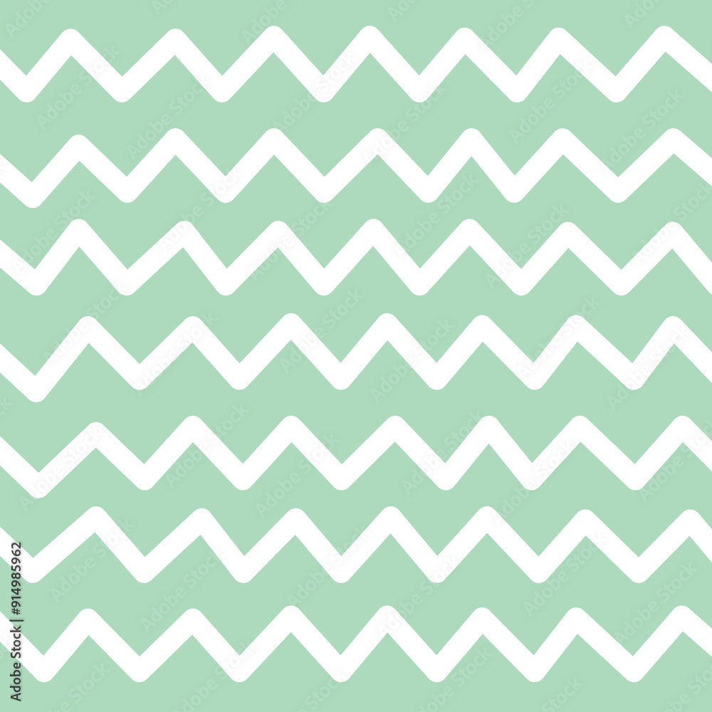 Bold Green Base with Zigzag Texture Bold Green Base with Zigzag Texture
