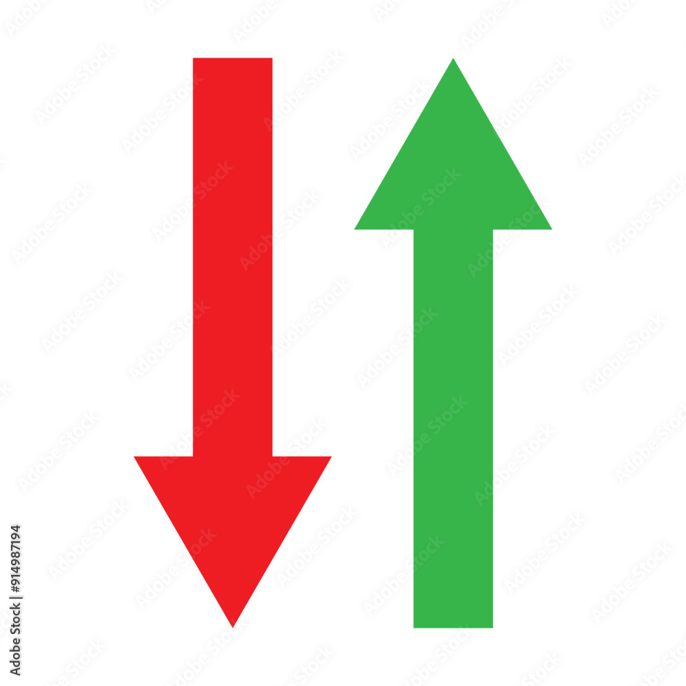 up and down arrows icon vector eps 10 up and down arrows icon vector eps 10