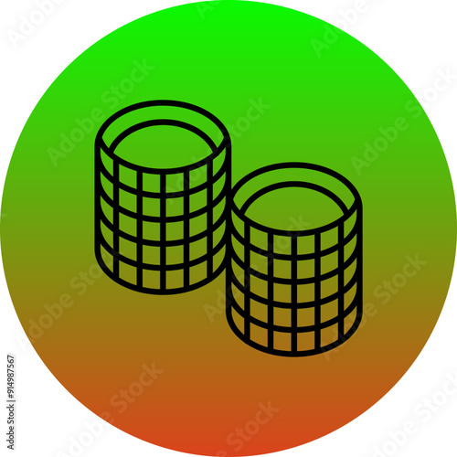 Hair roller Icon