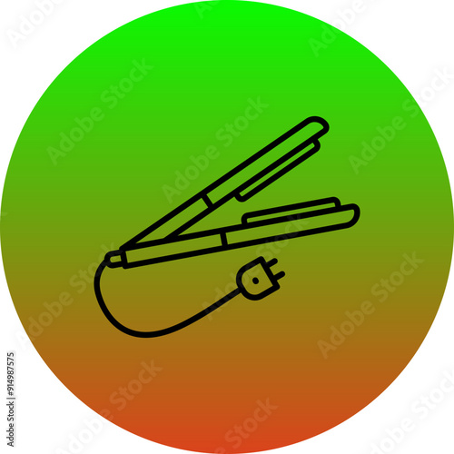 Straightener Icon