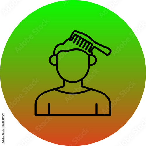 Combing Icon