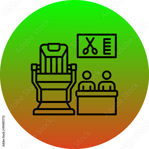 Barber clients Icon