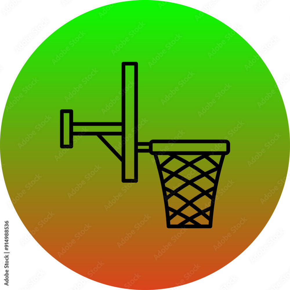 Basketball hoop Icon Basketball hoop Icon