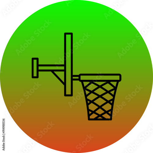 Basketball hoop Icon