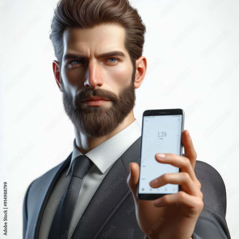a man is holding a phone that says samsung on it. a man is holding a phone that says samsung on it.