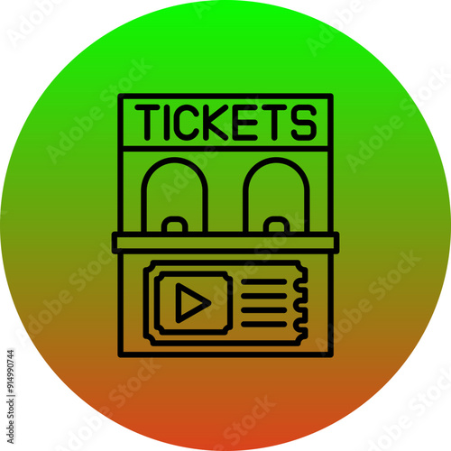 Ticket office Icon