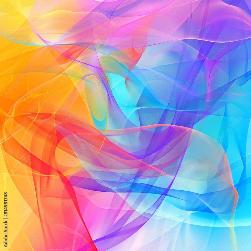 Fototapeta premium Bright abstract colorful 
