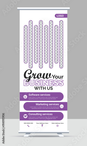 Creative banner design for business institution and any program 