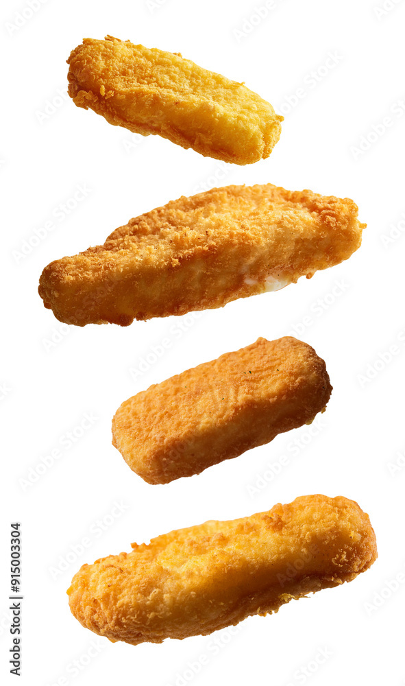 A variety of golden, crispy fried snacks arranged artistically on a white background, perfect for food photography. A variety of golden, crispy fried snacks arranged artistically on a white background, perfect for food photography.