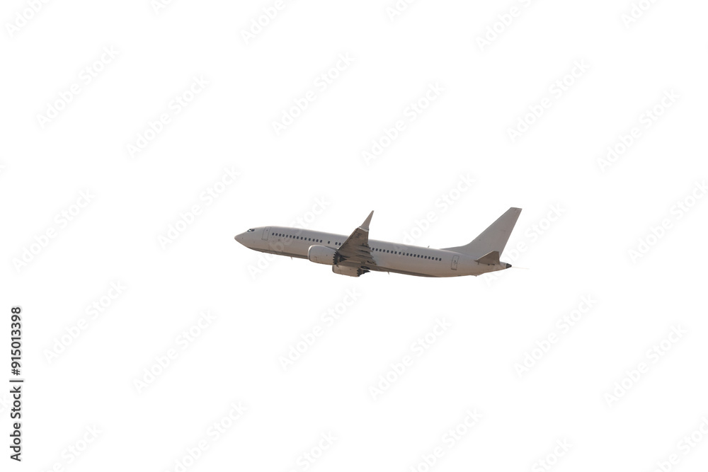 Passenger plane in png format. Airplane taking off isolated on transparent background. No people, nobody. Passenger plane in png format. Airplane taking off isolated on transparent background. No people, nobody.