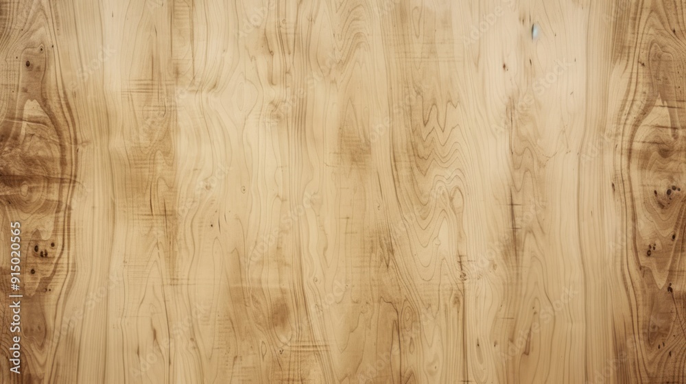 Fototapeta premium Light wood grain texture background.