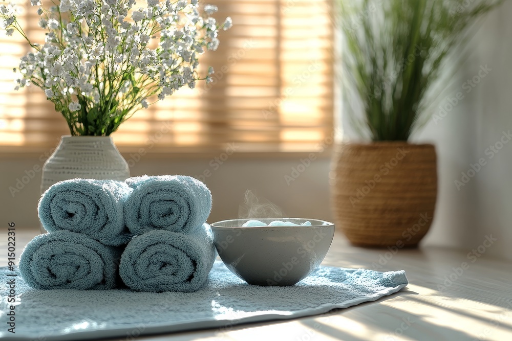 Relaxing Self-Care: Person indulging in Spa Day at Home for Wellbeing and Rejuvenation