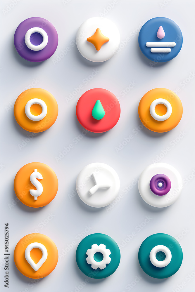 Minimalist Quick Start Icons for Effortless Initial Setup and Navigation Minimalist Quick Start Icons for Effortless Initial Setup and Navigation