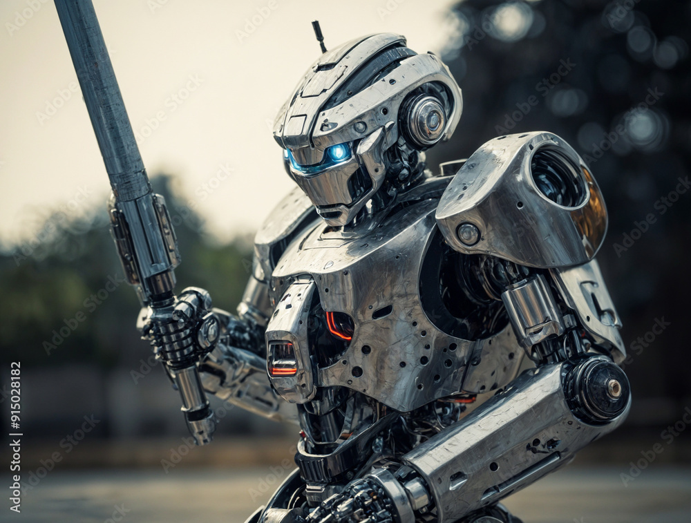 Fototapeta premium War Robot 17