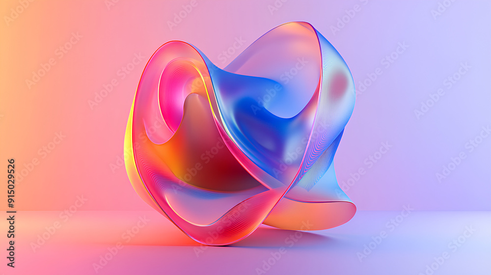 Abstract colorful shape Abstract colorful shape