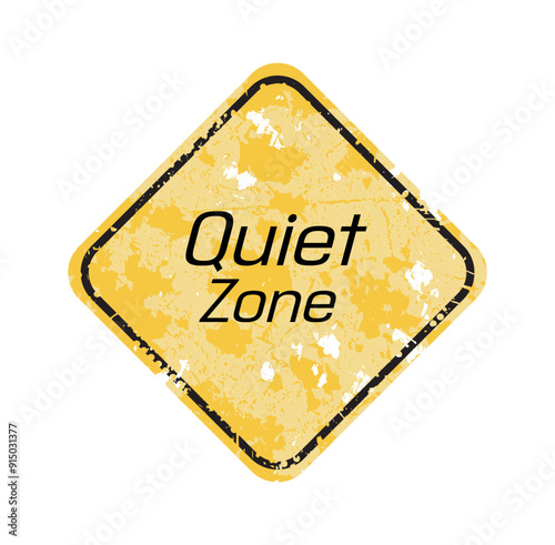 quiet zone text	