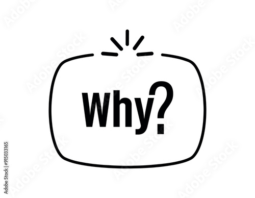 why text with question sign