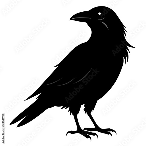 Crow Black silhouette
