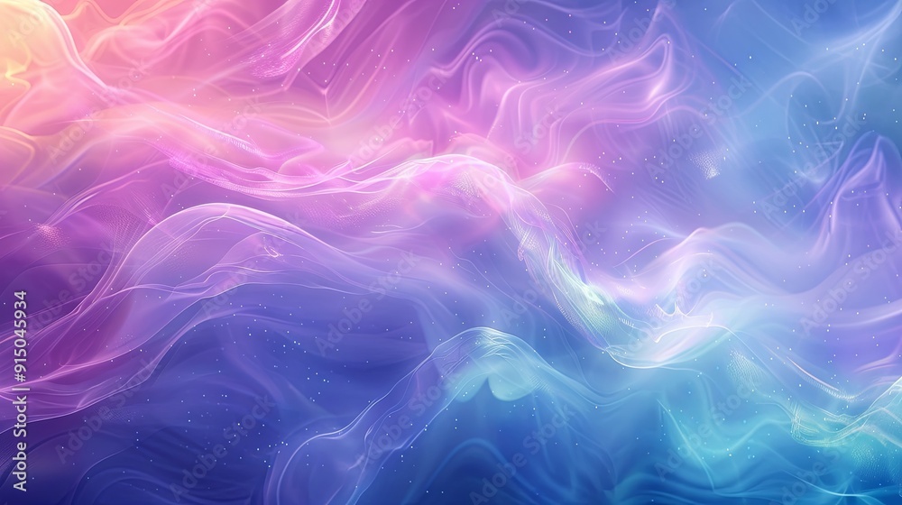 A soft pastel color gradient transitioning from blue to purple to green, featuring a holographic, blurred abstract background A soft pastel color gradient transitioning from blue to purple to green, featuring a holographic, blurred abstract background