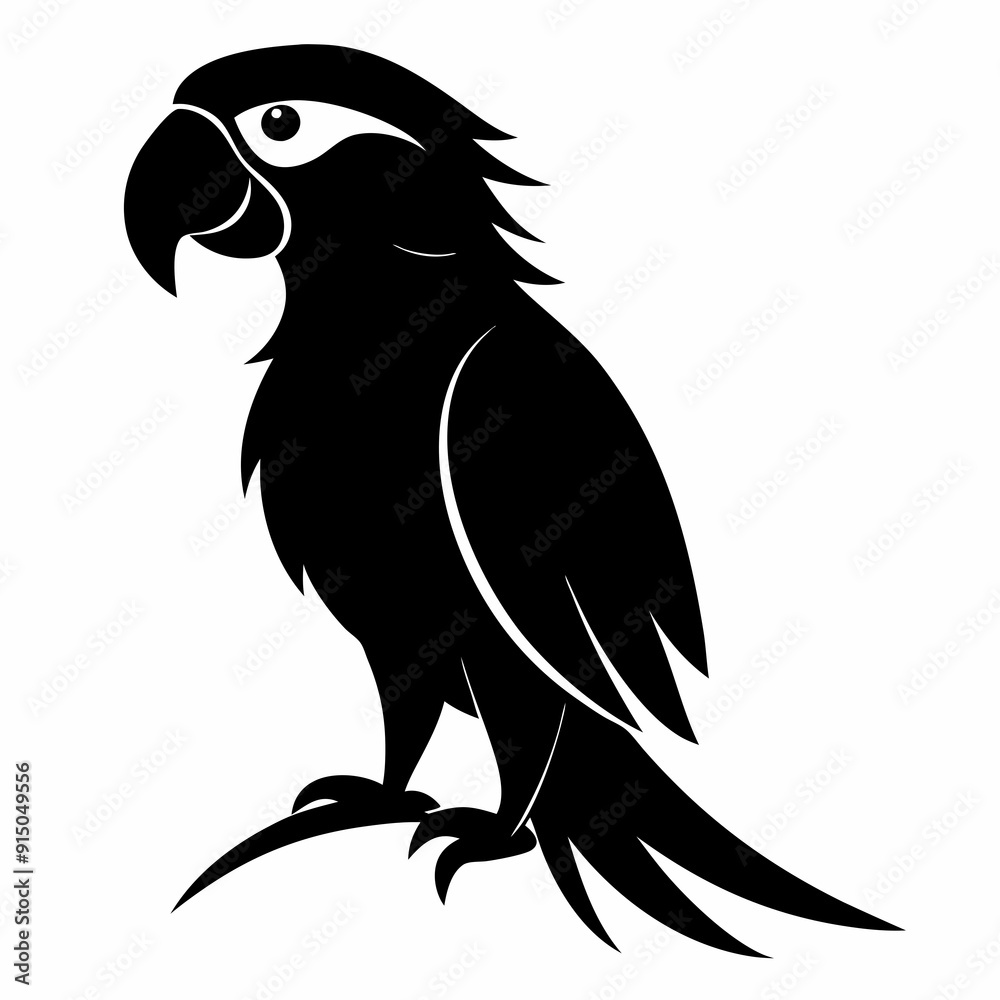 Obraz premium bird, eagle, vector, cartoon, illustration, animal, head, nature, black, wildlife, feather, symbol, tattoo, raven, crow, art, logo, wild, hawk, fly, wings, beak, flying, animals, wing