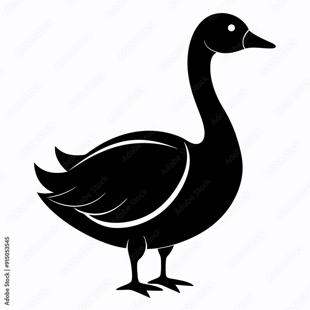 Goose Black silhouette Goose Black silhouette