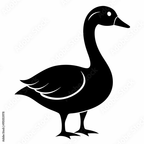 Goose Black silhouette