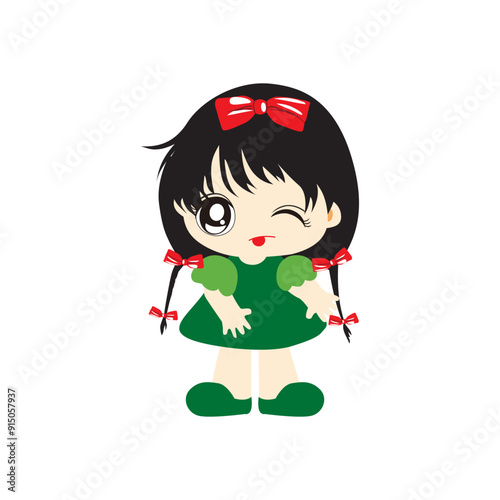 Make a Professional Girl Cute Vector