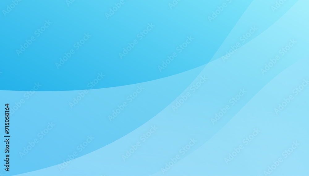 Obraz premium Abstract blue wave background. Dynamic shapes composition. Eps10 vector